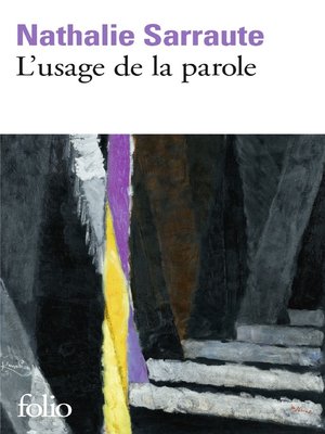 cover image of L'usage de la parole
